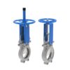 Stainless steel knife gate valve