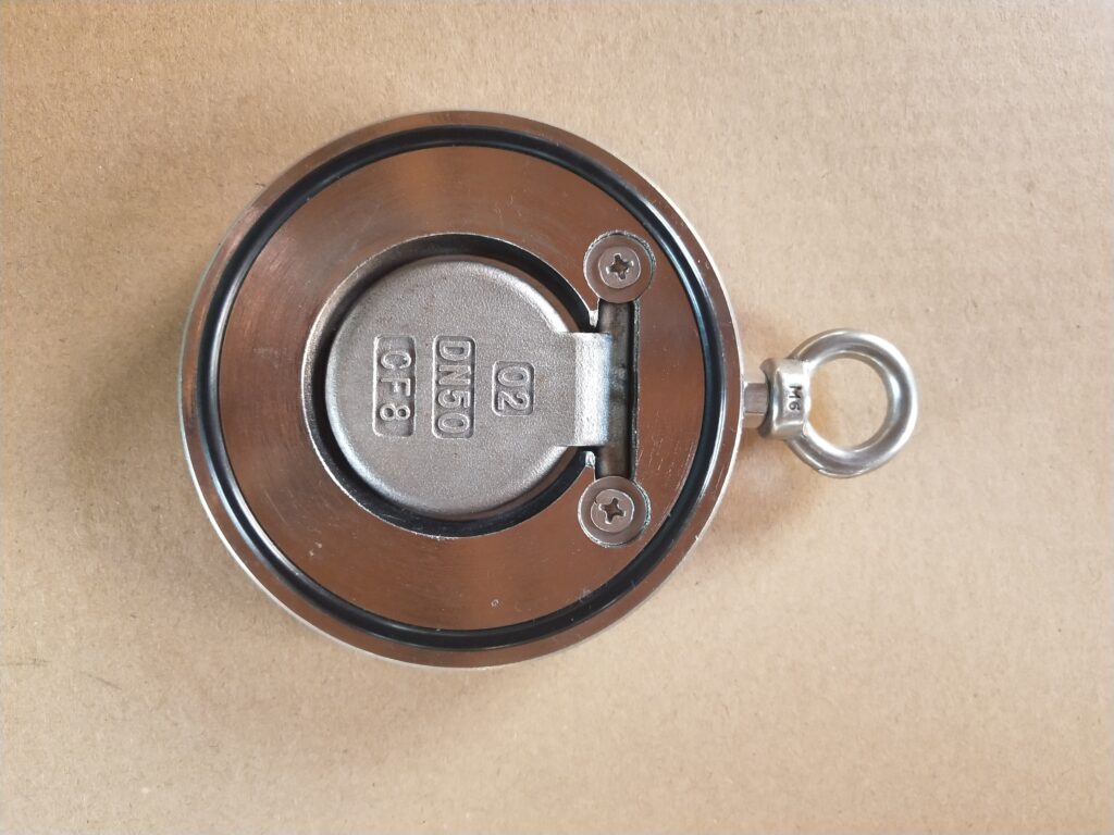 single plate check valve 140
