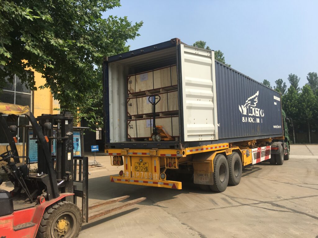 valve export manufacture packing shipment