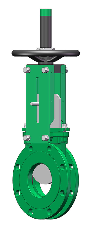 Flange Knife Gate Valve