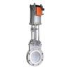 Pneumatic Actuator Ceramic Flanged Knife Gate Valve