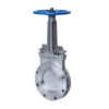 12" Stainless Steel flanged knife gate valve