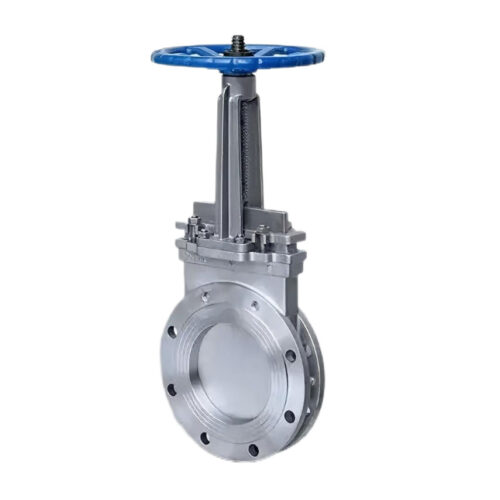 12" Stainless Steel flanged knife gate valve