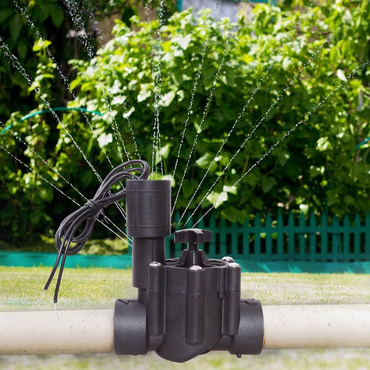 A stock image illustrating 24v irrigation valve concepts