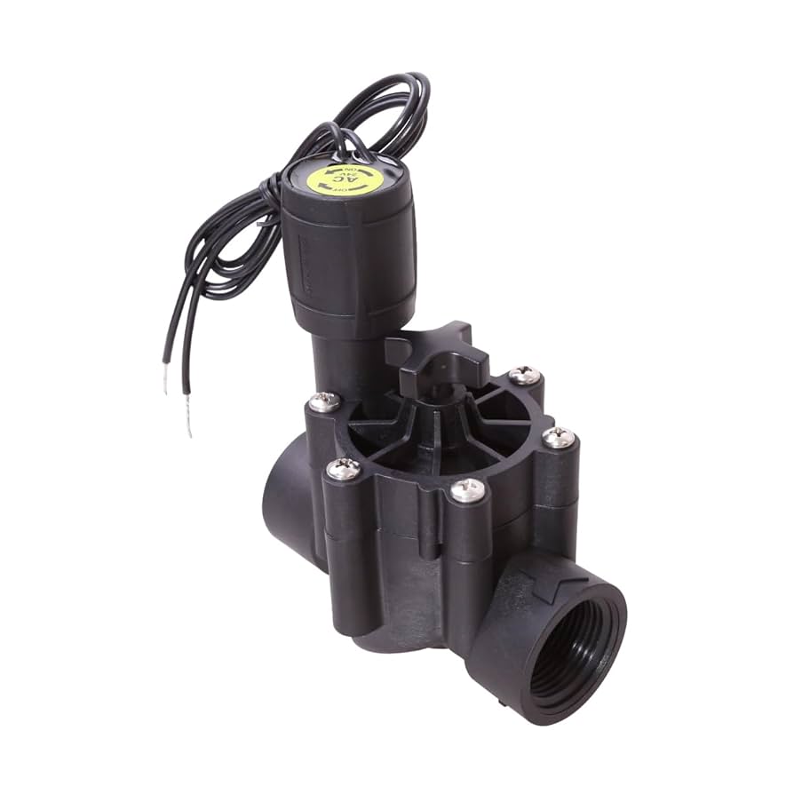 A stock image illustrating 24v irrigation valve concepts