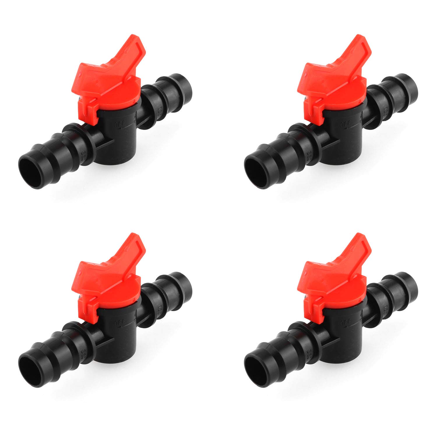 A stock image illustrating 3/4 irrigation shut off valve concepts