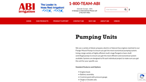 ABI Irrigation - Diesel Water Pumps