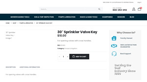 Accu Products - 30 Sprinkler Valve Key