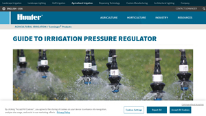 Hunter - Pressure Regulators