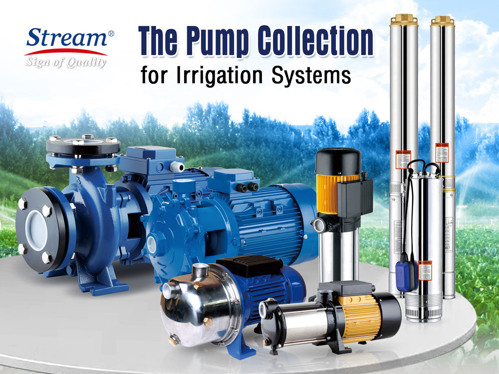 A stock image illustrating agriculture irrigation pump concepts