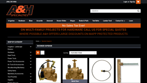 Buckner-Superior - 950DW Brass In-Line Dirty Water Valve