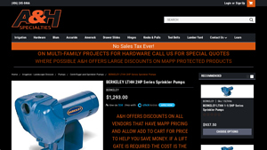 AHTurf - LTHH Series Cast Iron Sprinklers