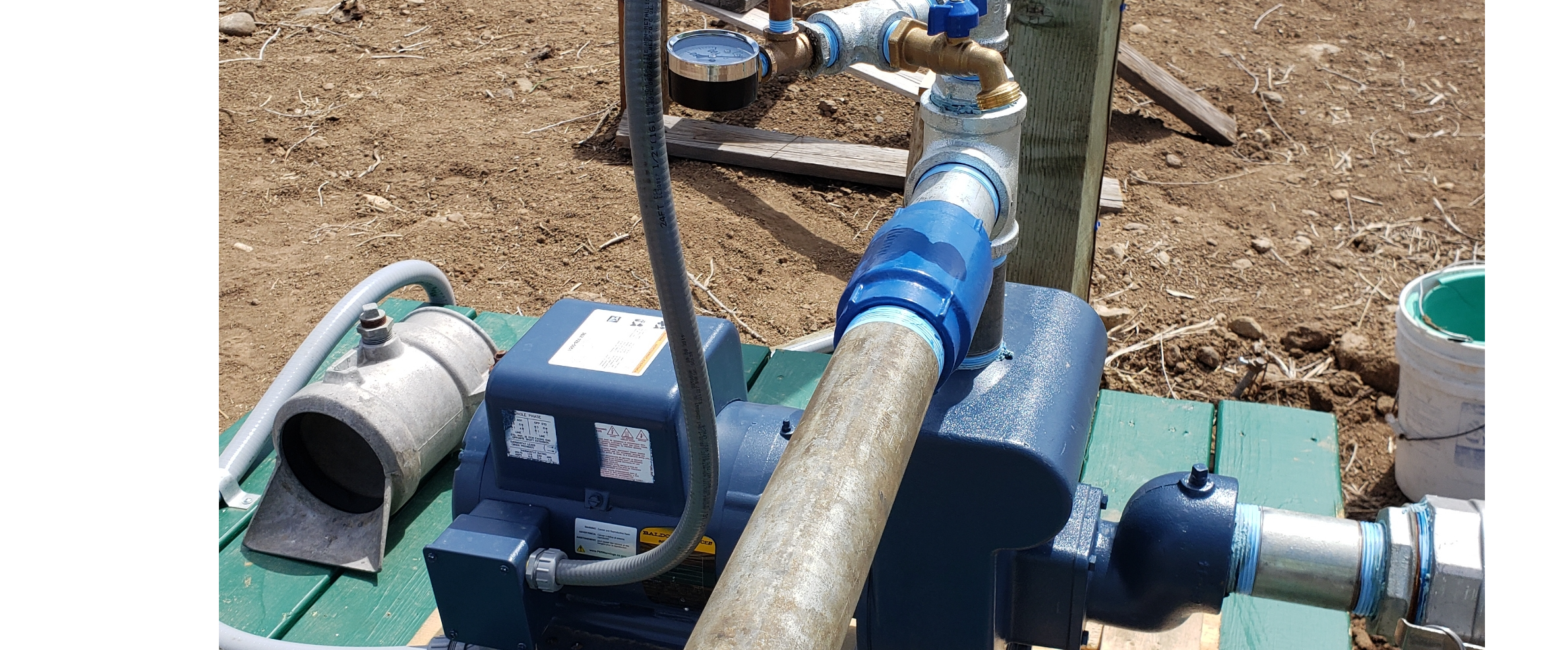 A stock image illustrating akland pump & irrigation concepts