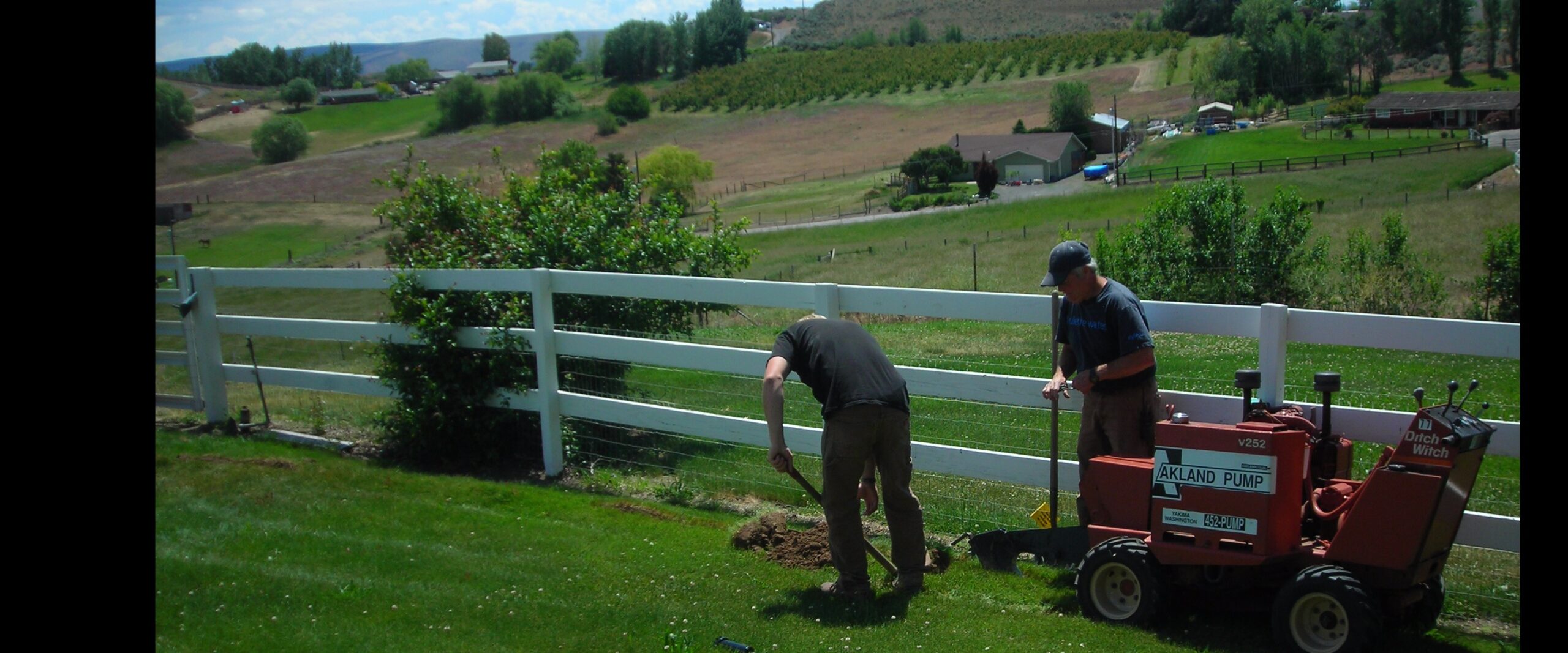 A stock image illustrating akland pump & irrigation concepts