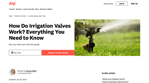 Angi - Irrigation Valves