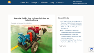 AN PUMP - Centrifugal Irrigation Pumps