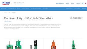 AskAlon - Clarkson™ High Performance Slurry Valves