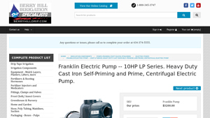 Franklin Electric - 10HP LP Series Pump
