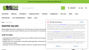 Big Frog Supply - Hunter Irrigation Valves