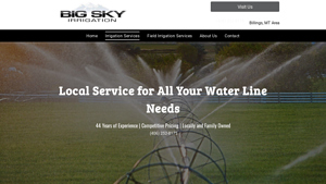 Big Sky Irrigation - Comprehensive Irrigation Solutions