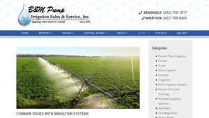 B&M Pumps - Irrigation Solutions