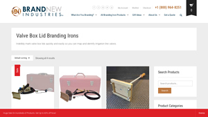 Brandnew - Valve Box Lid Branding Irons