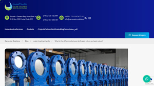 CareWater Solutions - Knife Gate Valves