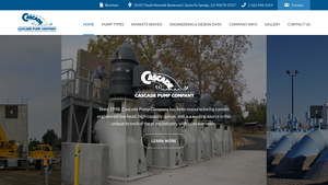 Cascade Pump Company - Custom Engineered High Capacity Pumps