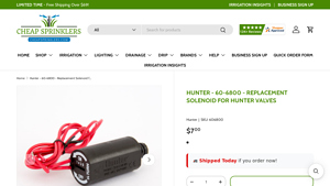 Hunter - 60-6800 Replacement Solenoid