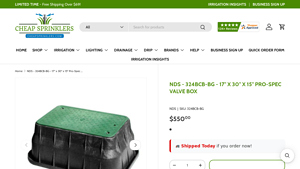 NDS - 124BCB Valve Box