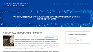 City Backflow Testing - Backflow Preventers