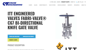 ITT - Fabri-Valve® C67 Bi-Directional Knife Gate Valve