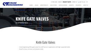 Crane Engineering - Knife Gate Valves