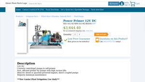 Direct Pivot Parts - 12V DC Self-Priming Pump Primer