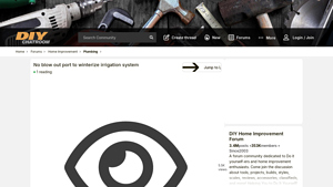 DIY Chatroom - Plumbing Essentials