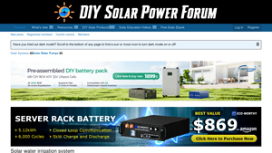 DIY Solar Forum - RPS 400 Solar Water Irrigation System