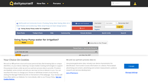 DIY - Creative Uses for Sump Pump Water