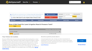 Do It Yourself - Pressure Tank for Lawn Irrigation