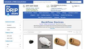 Drip Irrigation - A015 Backflow Preventer