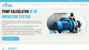 Driptec - Pump Capacity Calculator