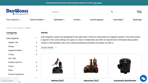 DripWorks - Drip Irrigation Valves