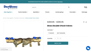 Wilkins - Brass Double Check Valves