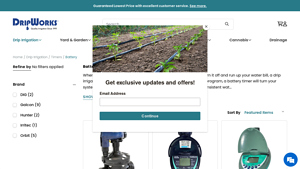 DripWorks - Battery-Operated Drip Irrigation Timers