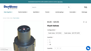 DripWorks - Flush Valves