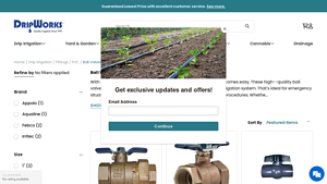 DripWorks - High-Quality Ball Valves