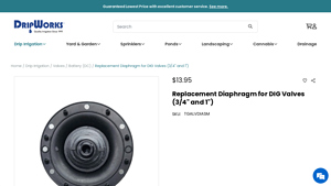 DIG - Replacement Diaphragm for Automated Valves
