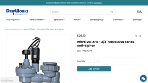 Irritrol - 2711APR 3/4 Valve