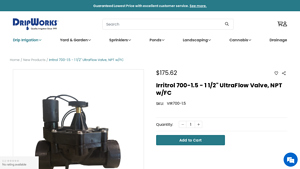 Irritrol - 700-1.5 UltraFlow Valve