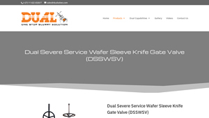 Dual Valves - DSSWSV Knife Gate Valve