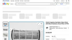 Orbit - Irrigation Sprinkler Valve Filter